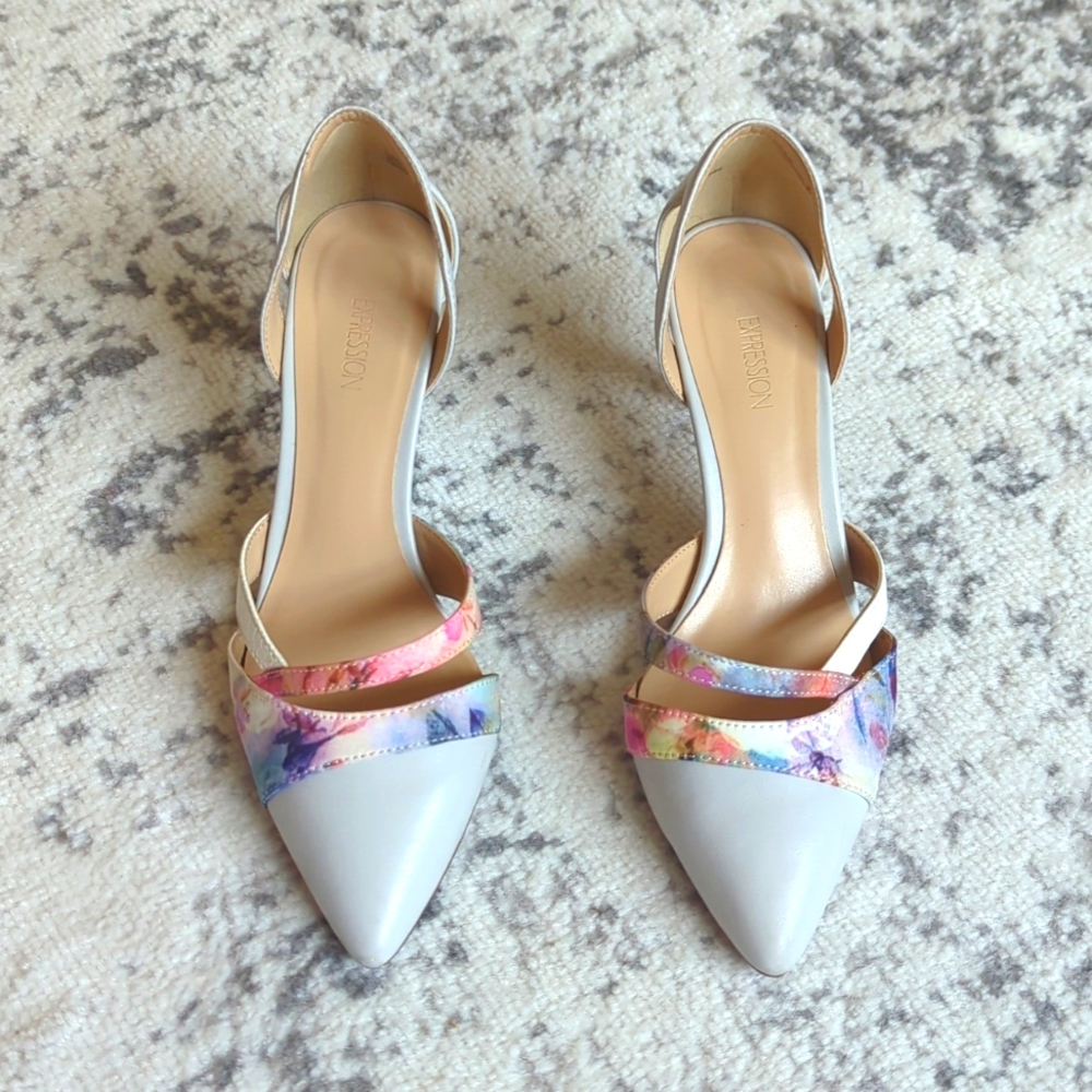 EXPRESSION pointed heels | size 7